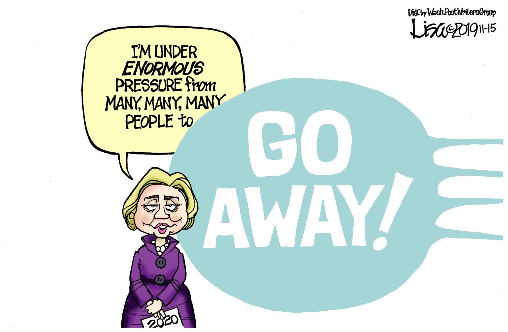 Lisa Benson cartoon
